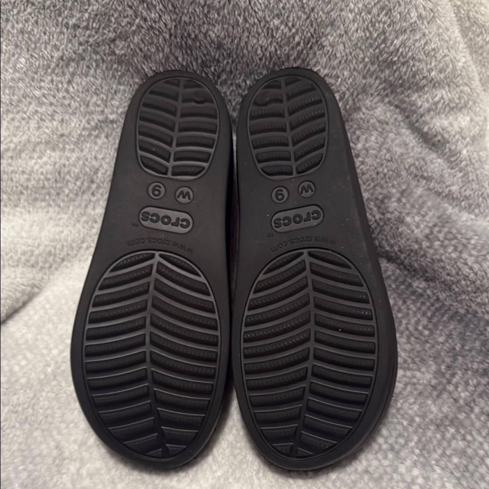 Black Crocs Slide Sandals - Picture 4 of 6